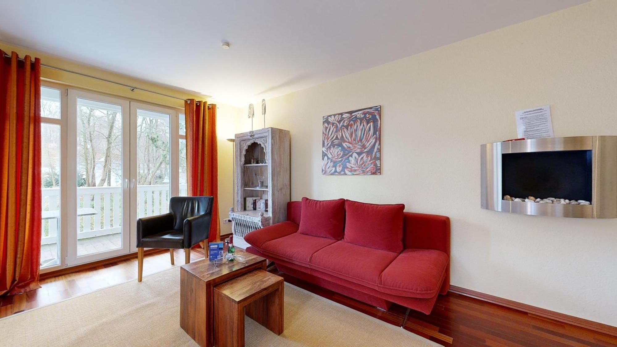 Strandnahe Fewos Mit 2 Schlafzimmern Und Balkon, Residenz Prorer Wiek, Binz Extérieur photo