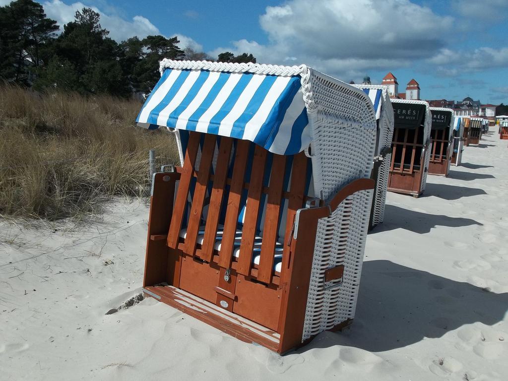 Strandnahe Fewos Mit 2 Schlafzimmern Und Balkon, Residenz Prorer Wiek, Binz Extérieur photo
